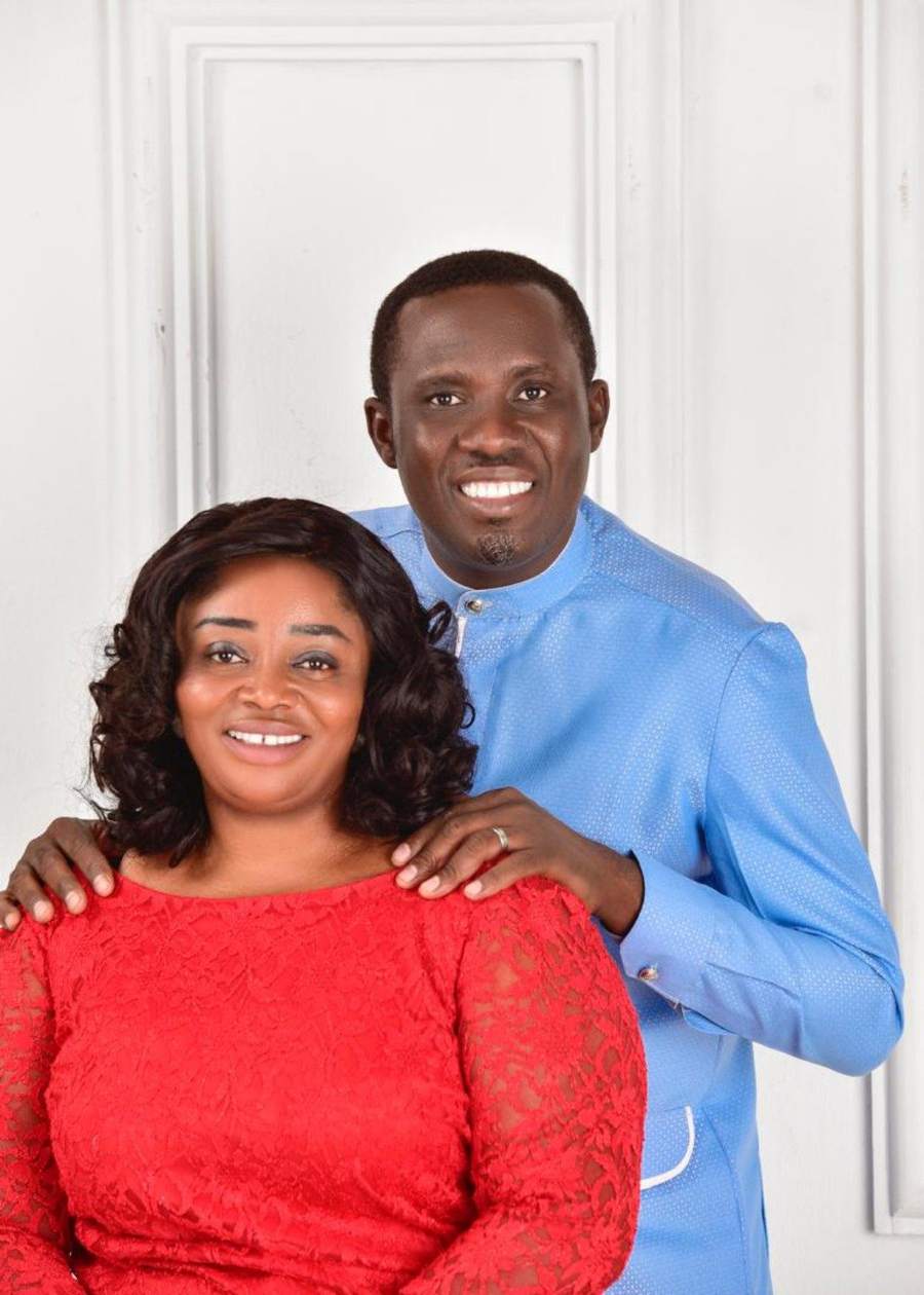 Rev. Francis Osei Dwomor and wife